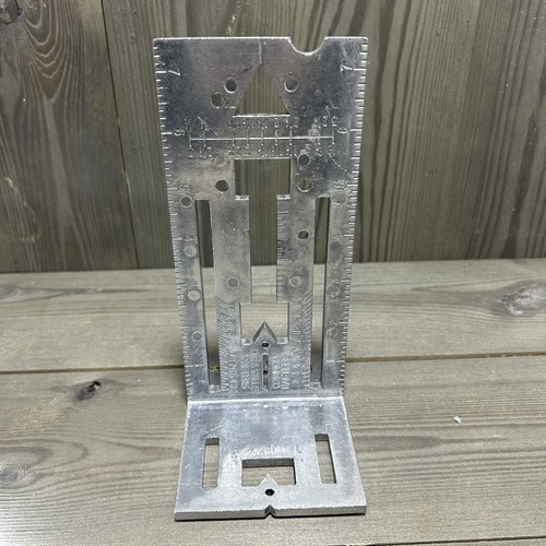 Husky Universal Carpenters Square Layout -Stud Wall Holder Marker Aluminum - Picture 4 of 8