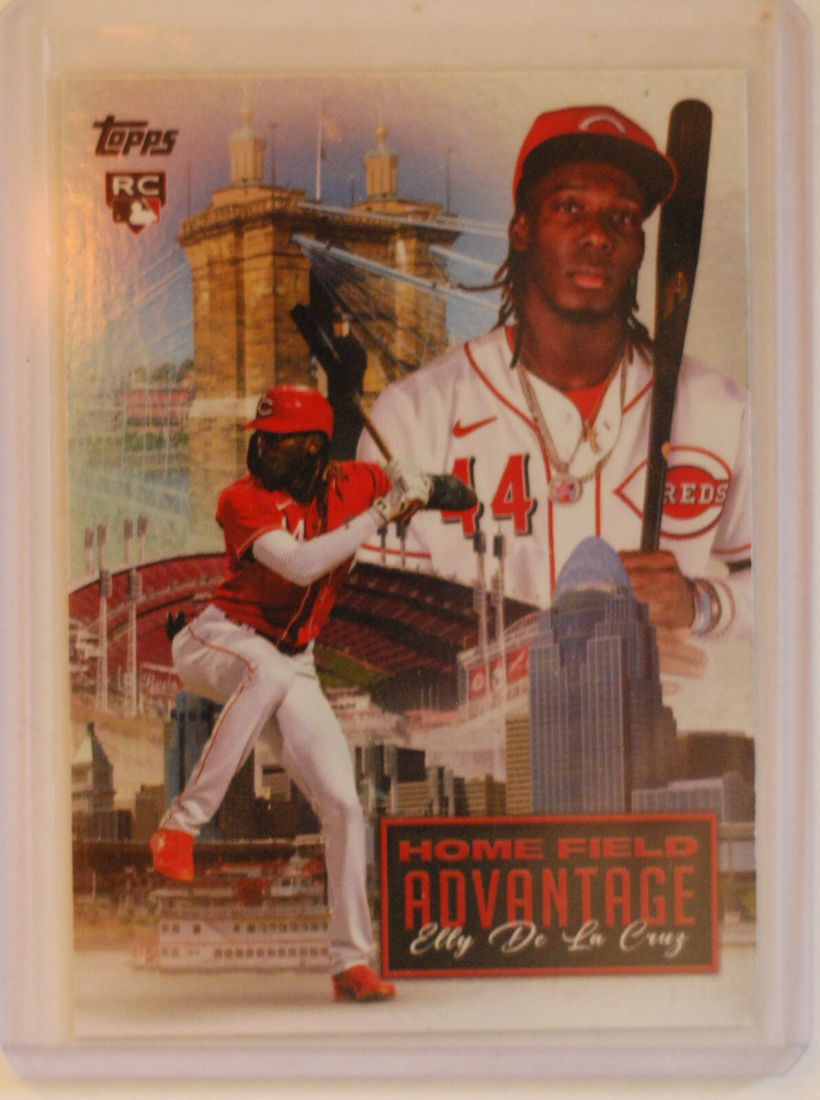 2024 Topps Series 1 Home Field Advantage Elly De La Cruz HFA-1 Cincinnati Reds