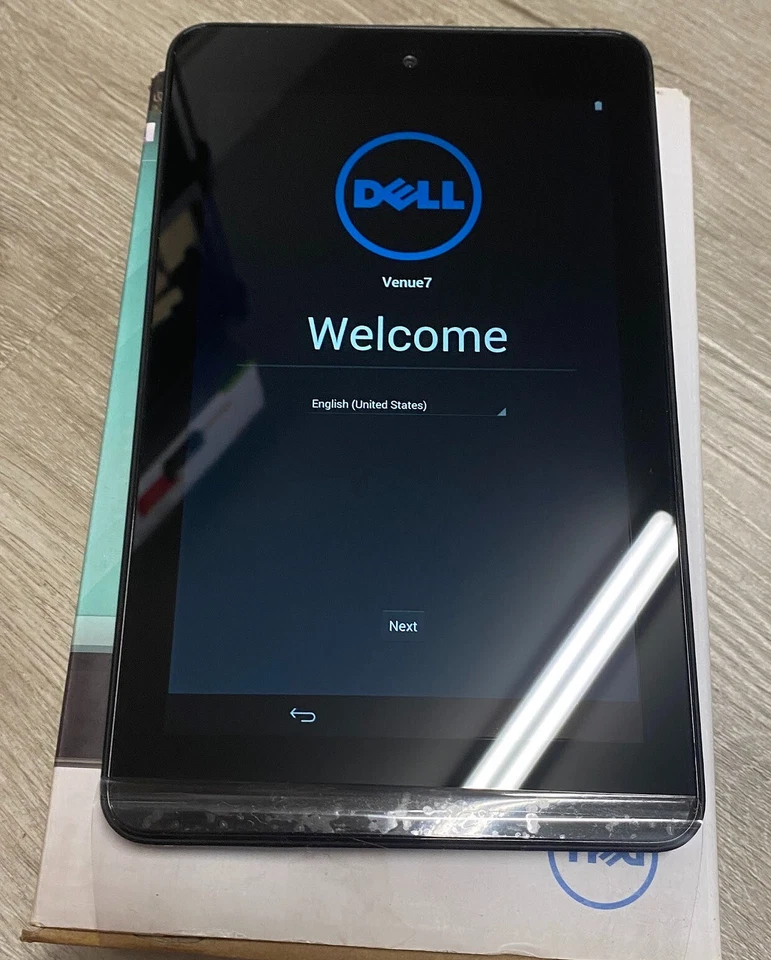 Tablet Dell Venue 7 7" Pantalla HD 16GB WiFi Android-Negra (Caja Abierta) Foto 2 de 4