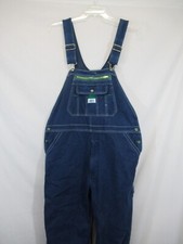 Liberty Denim Bib Overalls Men 42x26 Blue Workwear