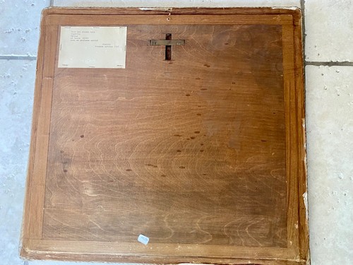 Charles CHARTIER (1894-1957): Das Dorf. Mischtechnik und Collagen signiert - Bild 4 von 6