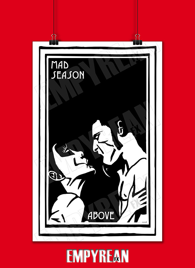 Mad Season Above Layne Staley Poster Art Print | eBay