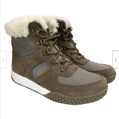 WEATHERPROOF Women's Chloe Boot in COLOR:Tan/Blue, SIZE:8 NWT 
