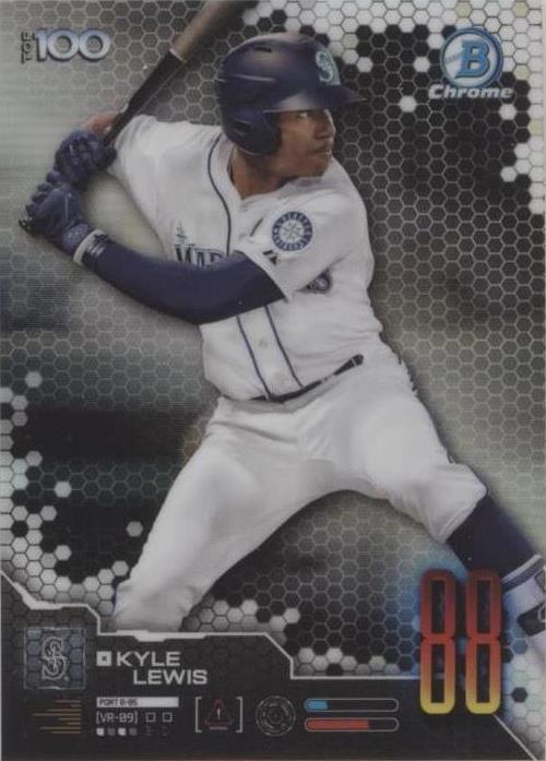 2019 Bowman - Kyle Lewis #BTP-88 - 1 of 1