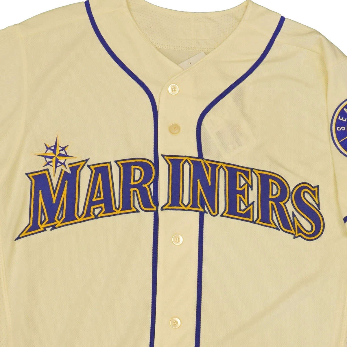 Seattle Mariners Customized Number Kit For 2015-2020 Alt Nostalgia Cream  Uniform