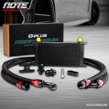 Fit Bmw E36 M3 E46 E90 E92 E93 Euro E82 E9x 135335 19 Row Engine Oil Cooler Kit