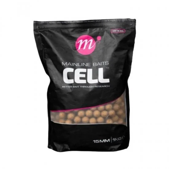Mainline Shelf Life Boilies Cell 15mm 1kg Carp Baits 1000g Karpfenköder NEW - Bild 2 von 2