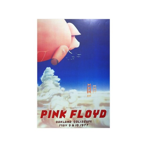 Pink Floyd Vintage Concert Music Poster eBay
