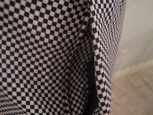 NWT ANNE KLEIN Black & White Check Mini Skirt Size 8 Lined MSRP $89.00 - Picture 4 of 9