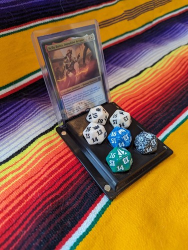 Magic The Gathering Commander Display Deck Box For 100 Double Sleeved Cards - Picture 10 of 16