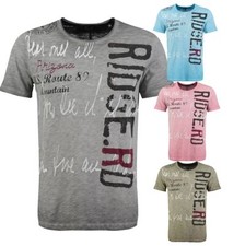 Key Largo Herren T-Shirt Ridge USA Arizona Route Biker Print vintageLook MT00668