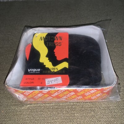 Motown Tress 100% Human Hair H-6101 #4. New With Tags.