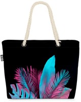 Void Tasche Night Palms Palmen BläTter Tropen Tropisch Hawaii Urlaub