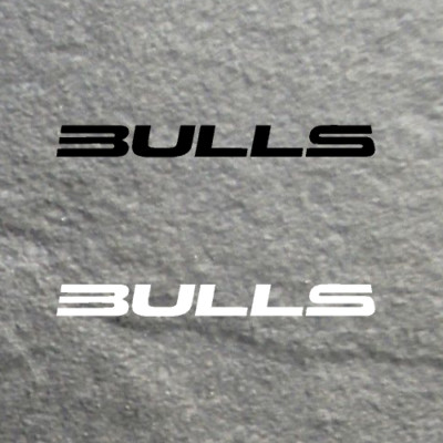 2 x BULLS Aufkleber wetterfest   Sticker   Schriftzug   viele Größen & Farben