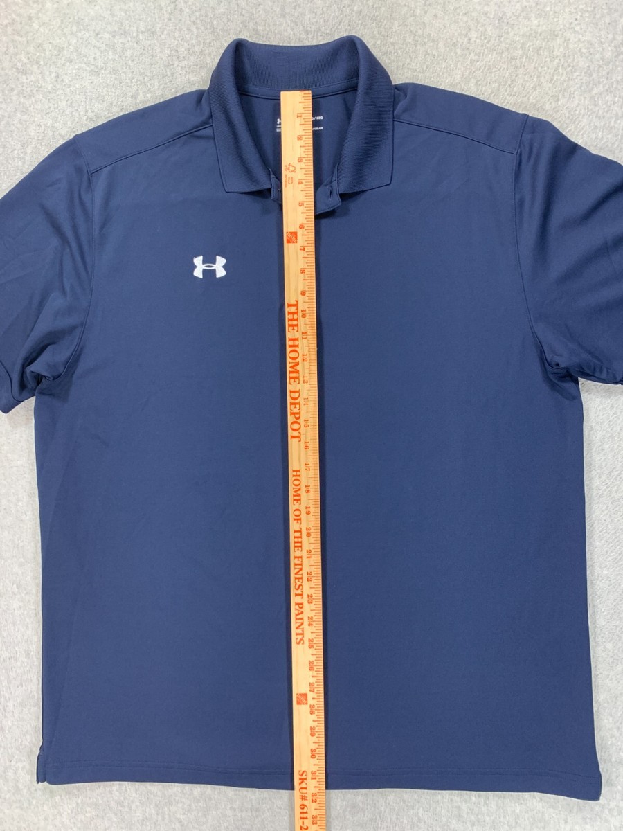 Under Armour HeatGear XL ポロシャツ 新品 UNDER ARMOUR 【新品】アンダーアーマー 半袖ポロシャツ 蛍光