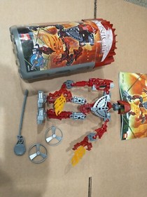 LEGO 8736 Bionicle Toa Hordika VAKAMA 100% Complete w/ Canister + Instructions