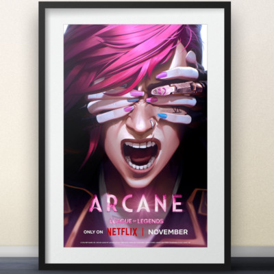 Vi Arcane Poster 11x17'' - League Of Legends gaming videogames netflix