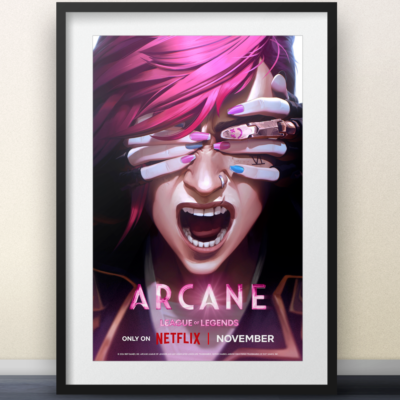 Arcane Sister Bundle Jinx & Vi Poster 11x17
