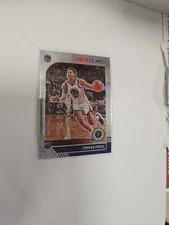 2019-20 Panini NBA Hoops Premium Stock - #223 Jordan Poole (RC) Warriors Wizards