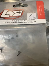 Losi Clutch Springs Black4 8B 8T LOSA9112