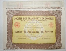 Action der Genuss: St&eacute; Des Verkehrsmittel IN De Toulouse F. Pons (612)