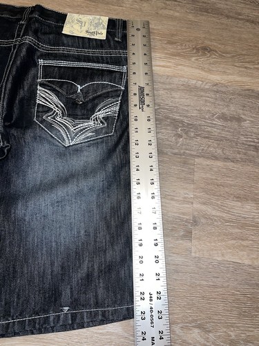 Southpole Y2K Vintage Baggy Denim Shorts Size 34 - Picture 7 of 7