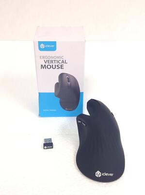 NEW iClever Tm209g Ergonomic Wireless Vertical Mouse FREE SHIPPING