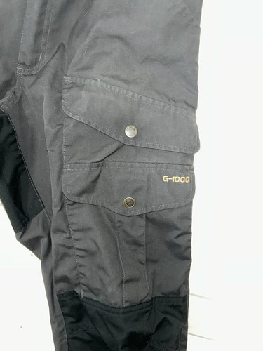 Pantaloni Fjallraven Uomo Taglia 30 (32” x 31”) Vidda Pro Grigio Scuro G-1000 EUC - Foto 6 di 16