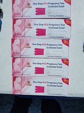 5-NIB One Step HCG Pregnancy Test -each box has 3 Tests and 1 Test Bag