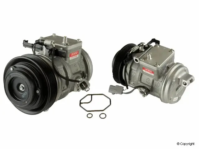 DENSO 471-1150 Compressor w/ Clutch For 92-93 Lexus SC400 - Image 3 of 3
