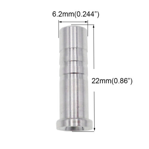 12pcs Aluminum Archery Arrow Inserts for 0.244’’ Carbon Arrows Arrow Tip Inserts - Picture 2 of 10