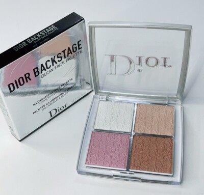 DIOR за кулисами зарево лицо палитра хайлайтер 001 универсальный 0,35 унций новы