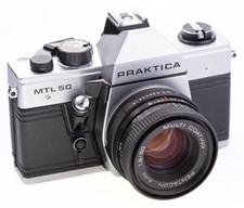 Vintage Deko Kamera Praktica MTL 50 mit Pentacon 50mm f1,8 Nostalgie  ( 989 )