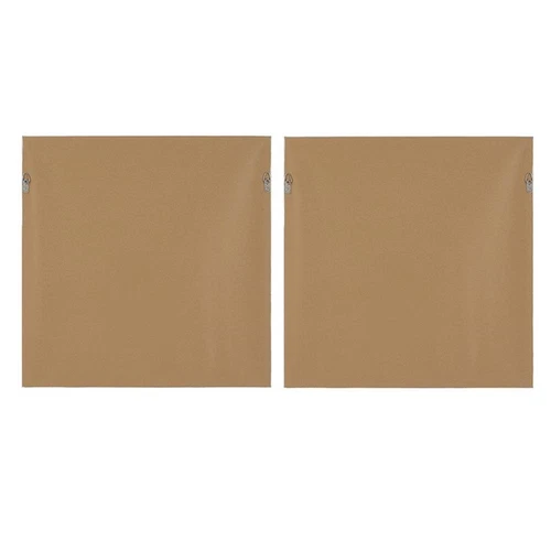 Uttermost Vivid Vista Linen and Pine Wood Framed Prints - Brown/Green (Set of 2) - Picture 1 of 8