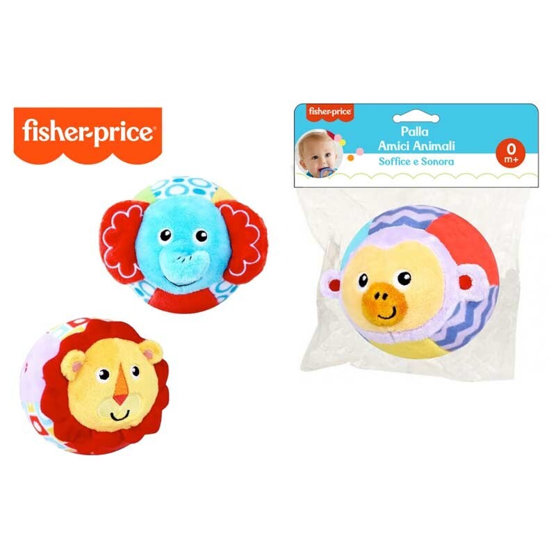 Fisher Price – Fp Palla Testa Amici Animali Peluche
