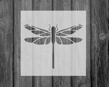 Dragonfly Stencil, Reusable Mylar Craft Stencil For Painting, 051