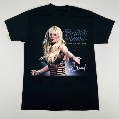 【レアデザイン】BRITNEY SPEARS ライブTシャツ ブラック New Popular Britney Spears Short Sleeve Black S-2345XL Unisex T