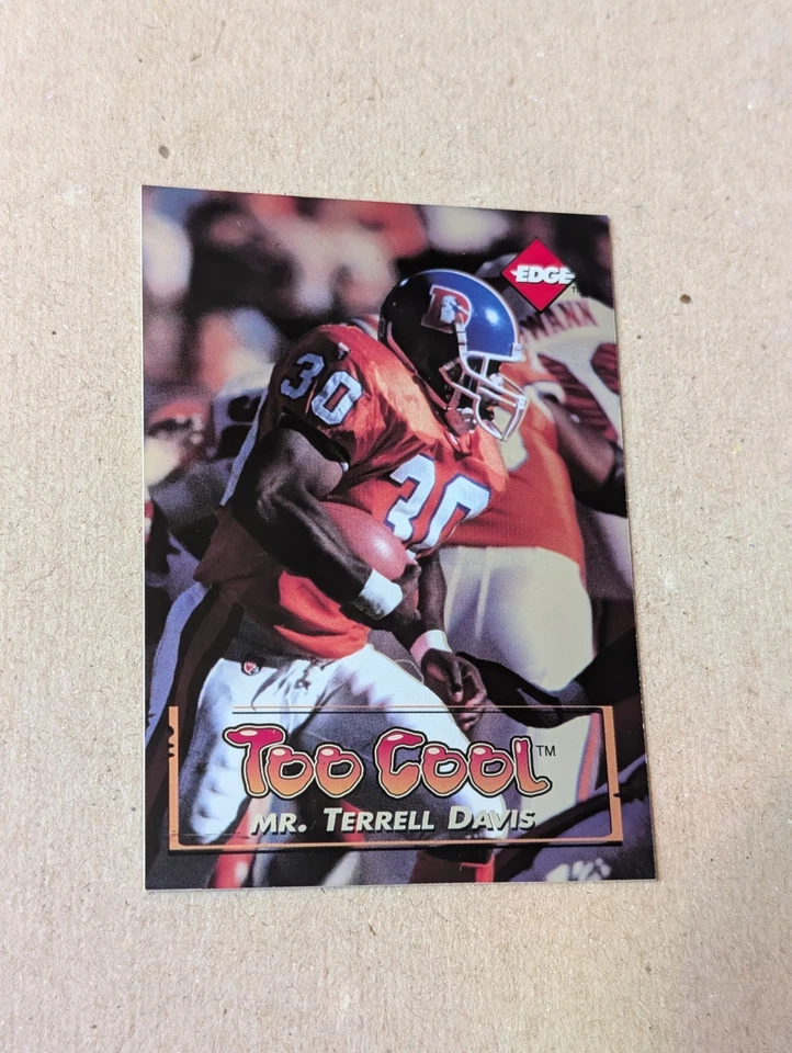1996 Collector's Edge - Too Cool Terrell Davis #6 - Image 2 of 3