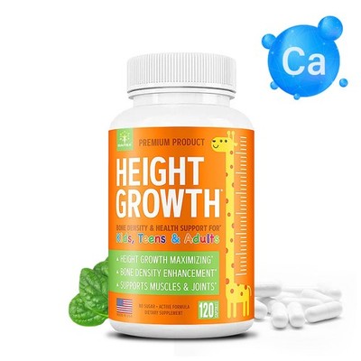 Advanced Growth Height Enhancement Grow Height Taller Supplement 120 Capsules
