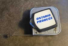 Vintage Disston Tap Measure 12' With Side Lock Ontario Produce Inch/CM