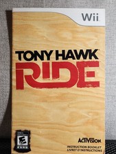 Tony Hawk: Ride Instruction Booklet - Manual Only - Nintendo Wii
