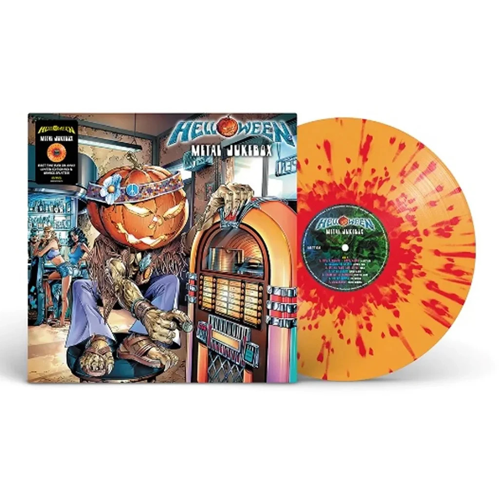 Helloween - Metal Jukebox 'Red & Orange Splatter' Coloured Vinyl LP