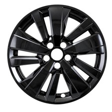 4 Gloss Black 18" Wheel Skins for 2022-2025 Nissan Pathfinder 10 Spokes