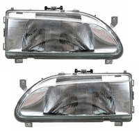Scheinwerfer Set FüR Renault 19 II 1991-1995 H4 Man LWR Streuscheiben