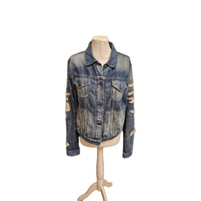 Denim&Supply Ralph Lauren Herren Jeansjacke Gr.XL Blau, TOP!!