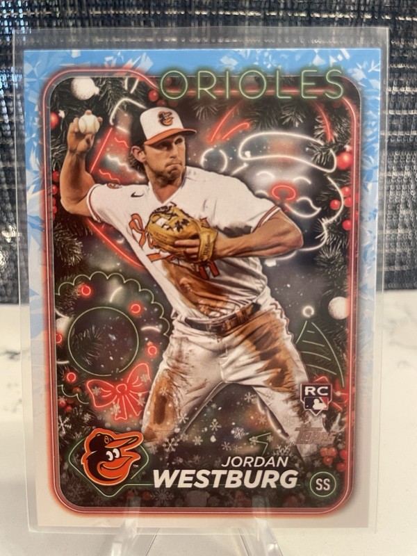 2024 Topps Holiday - Jordan Westburg #H29 (RC)