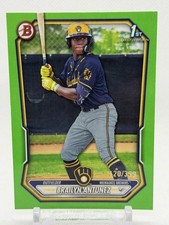 2026 Bowman Brailyn Antunez 1st Neon Green Border /399 #BP-41 Brewers Prospect