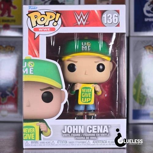 Funko Pop! WWE: John Cena (Never Give Up) #136 And Pop Protector