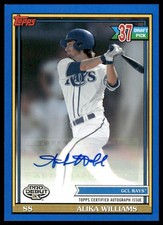 2021 Topps Pro Debut #PD-188 Alika Williams Autographs Blue #/150