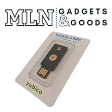 Yubico YubiKey 5 NFC Two Factor Authentication USB-A NFC Security Key New In Box
